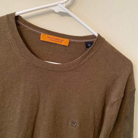 Scotch & Soda brown wool cardigan - Picture 2 of 4